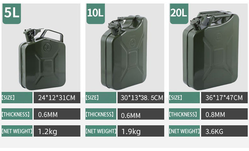 20 Liter American Oil Drum Portable Gasoline Drum Oil Tank With Lid Portable Gasoline Drum Spare Gasoline Drum