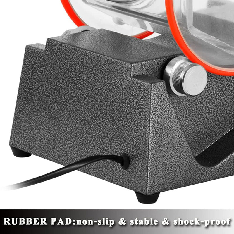Jewelry Polisher Tumbler Rotary Tumbler Surface Polisher 5Kg 11 Lbs Capacity 60W Jewelry Polishing Finishing Machine Mini Polisher Tumbler