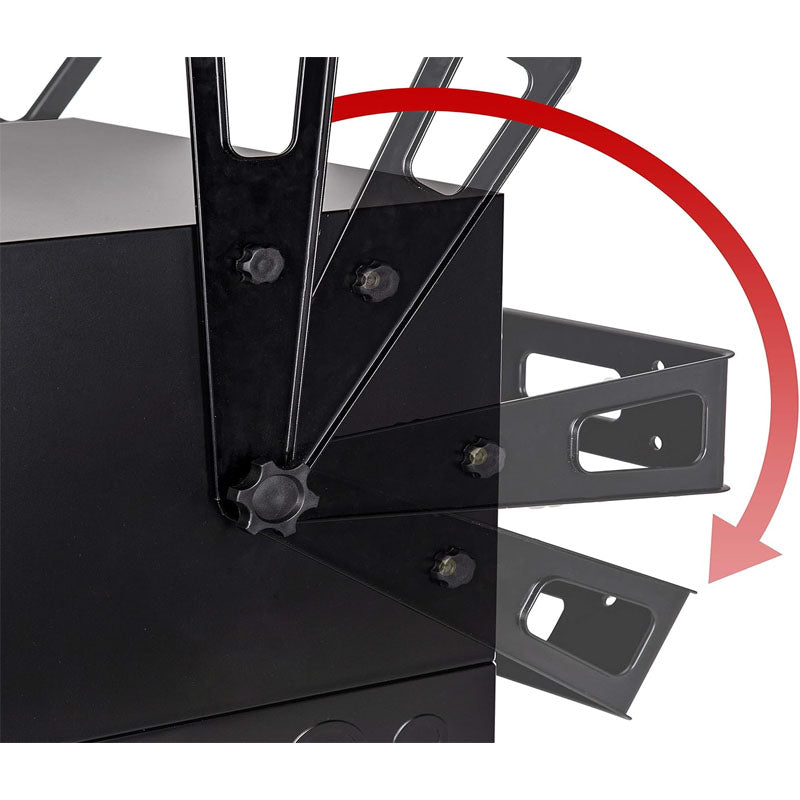 10000W Electric Garage Heater Ceiling Mount Shop Heater with 9-Hour Timer Ideal for Workshop black