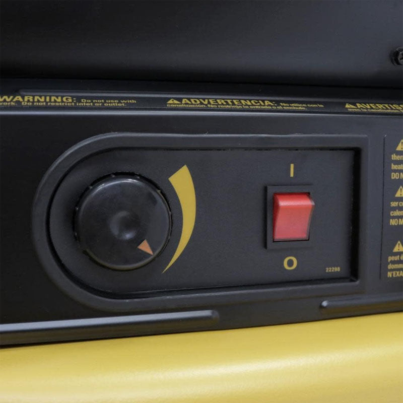 215000 BTU Kerosene Forced Air Heater with Thermostat for Indoor Outdoor Use Workshop Industry