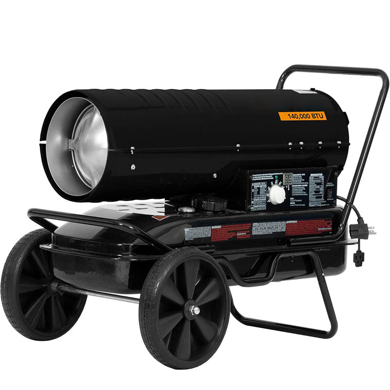 140,000 BTU Kerosene Heater Energy-Efficient heavy-duty Heater for Indoor Outdoor Use Workshop Industry