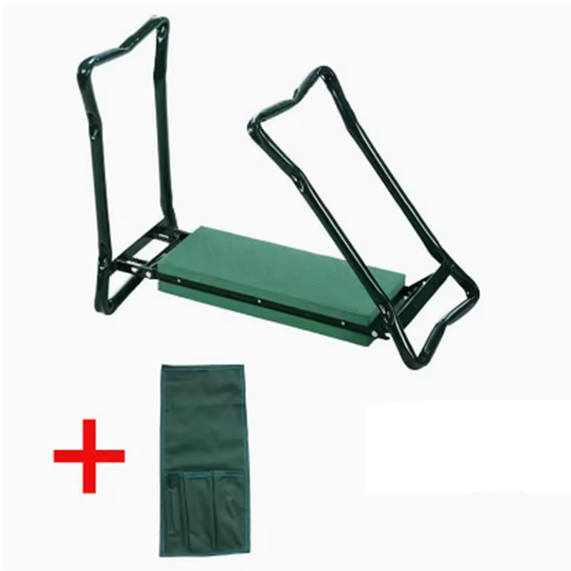 Kneeler Seat Garden Kneeling Stool With 1 Tool Kit Sponge Non-Slip Folding Stool Garden Farmland Weeding Low Stool Bench