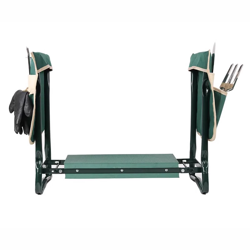 Garden Kneeler Seat and Seat Stool, Folding Gardening Stool Kneeler Chair with Thick Pads and Handles