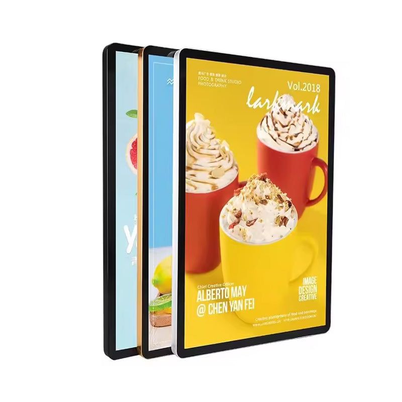 60* 90Cm Led Picture Light Box Custom Aluminum Poster Frame Snap Advertising Led Light Box