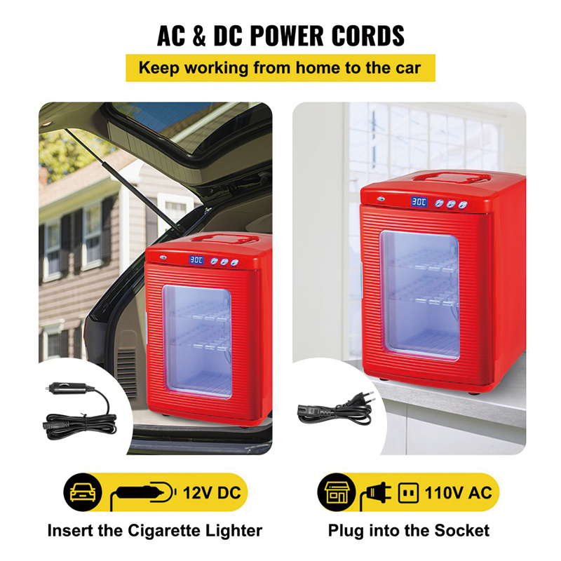 Reptile Incubator 25L Scientific Lab Incubator Digital Incubator Cooling and Heating 5-60°C Reptile Egg Incubator 12V/110V Work for Small Reptiles,Natto,Yeast Fermented Bread Maker