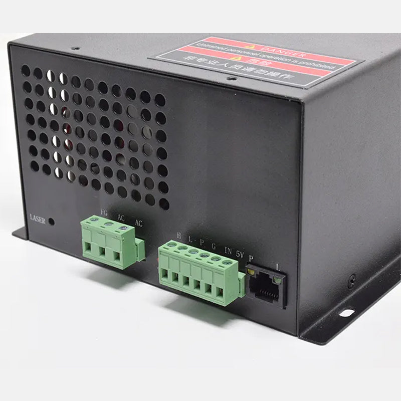 CO2 60W Laser Power Supply For Cutting Machine 110V 220V With Network Port For Laser Cutting Machine
