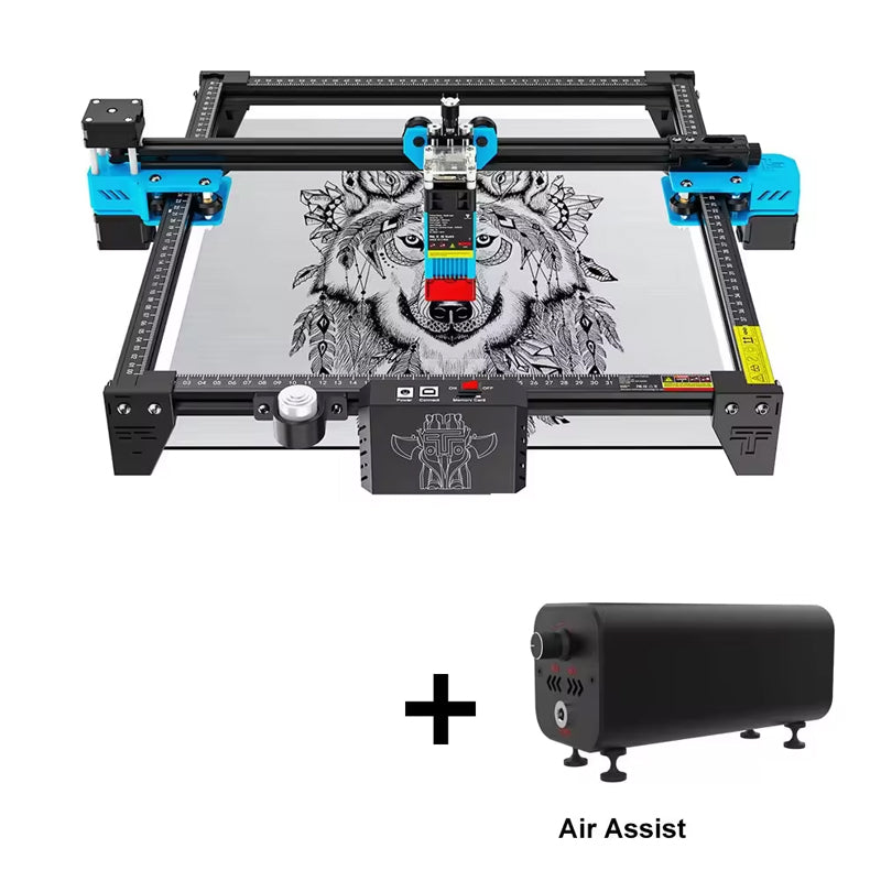 TTS 55 Desktop De Grabado Laser Engraving Lazer Cnc Cutting For Acrylic Graving Metal Co2 Laser Marking Machine