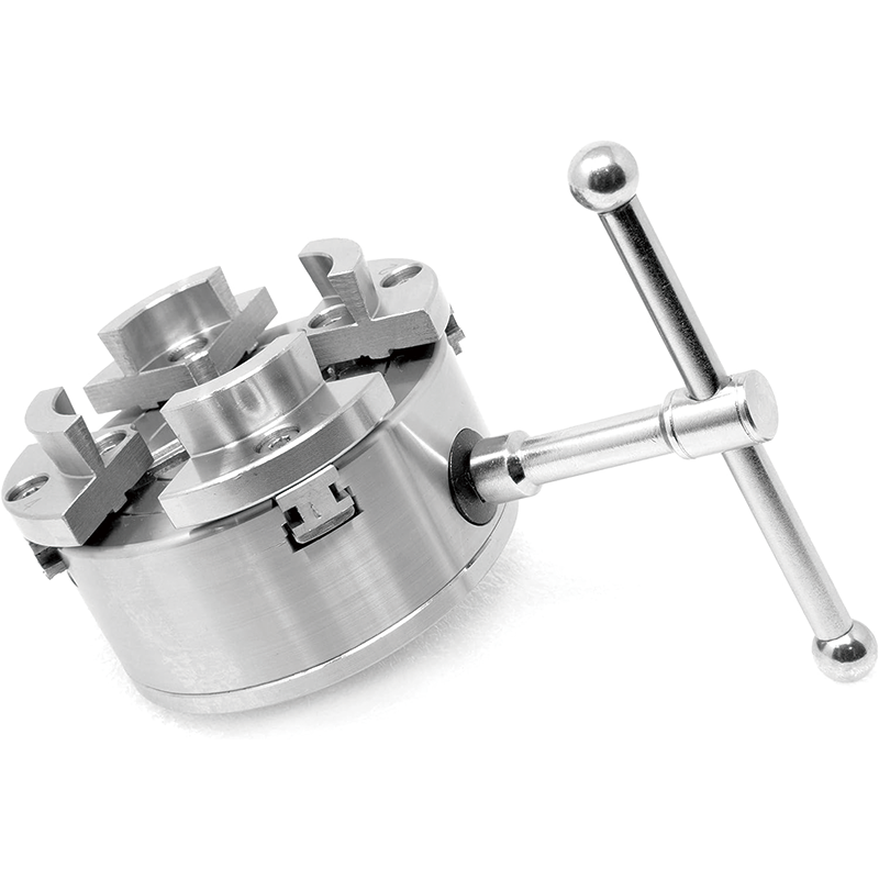 3.75-Inch 4-Jaw Self-Centering Lathe Chuck Set,KP96 Lathe Chuck, for Lathe, Precision Machining, Grinding Machines, Milling Machines