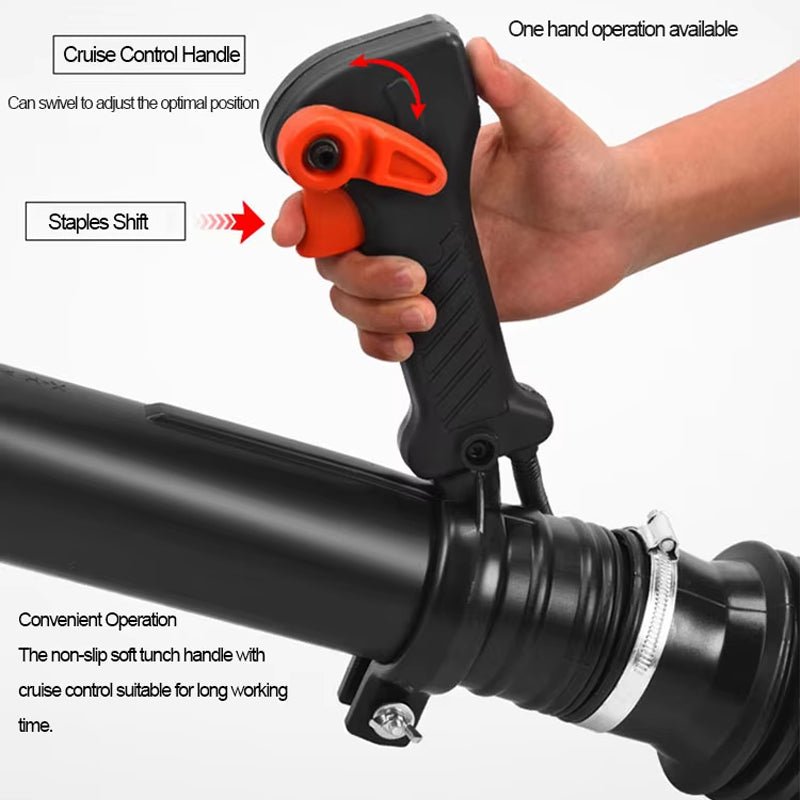 63CC 2-Stroke Backpack Gasoline Engine Leaf Snow Blower