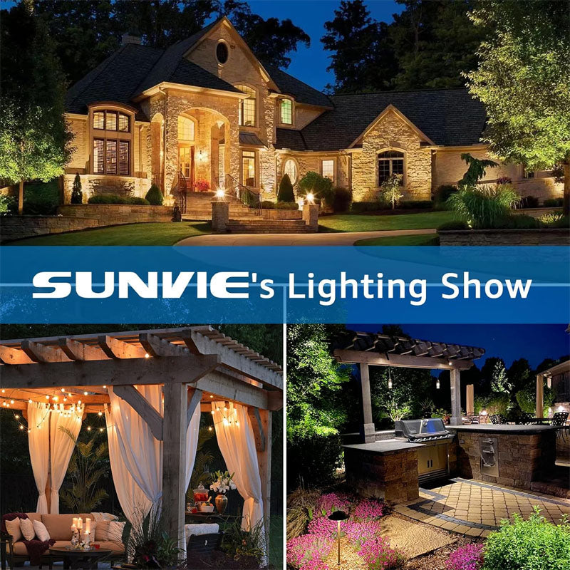 120W Lighting Safety Transformer with Timer and Photocell Sensor Waterproof for Spotlight Pathway Lightst