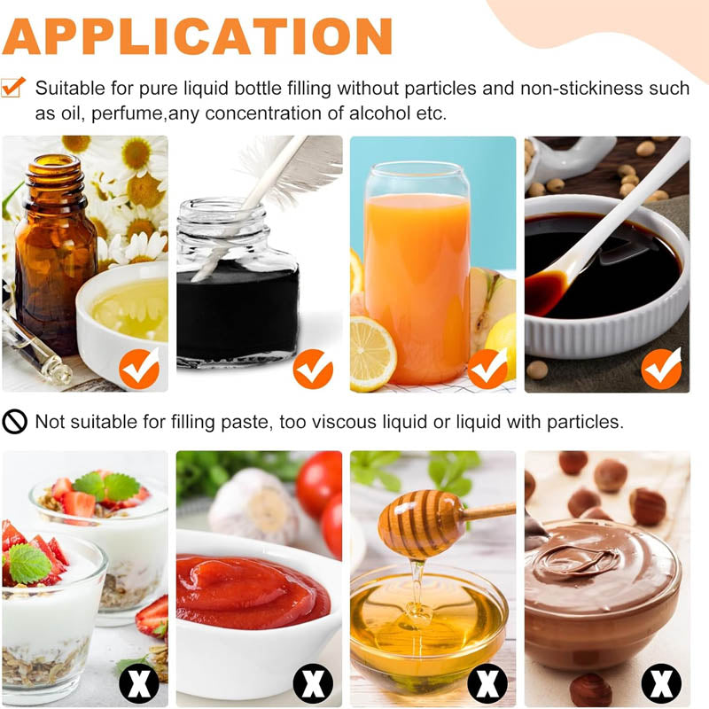 Liquid Filling Machine 1-105Oz Automatic Bottle Filler Digital Weight for Essential Oil Ink Perfume 110V