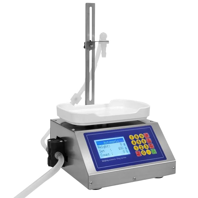 Liquid Filling Machine 10-3000ml Filling Capacity Weighing Diaphragm Pump Filling Machine for Oil Water Drink Wine Juice