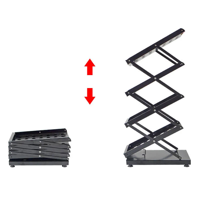 Iron A4 Folding Data Frame I Bookshelf Poster Foldout Exhibition Display Stand Vertical Floor Magazine Rack