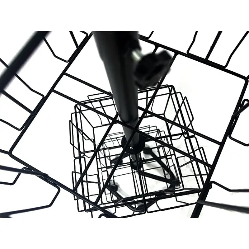 Customized Rotating Metal Wire Literature Stand Greeting Christmas Gift Card Rack, Story Book Display Rack Floor Stand Cd Magazine Rack