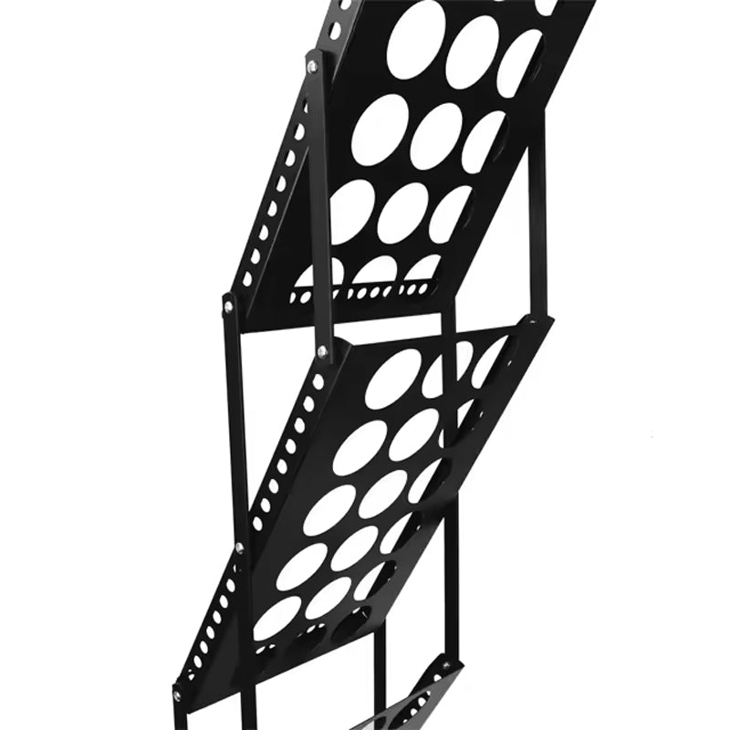 Iron A4 Folding Data Frame I Bookshelf Poster Foldout Exhibition Display Stand Vertical Floor Magazine Rack