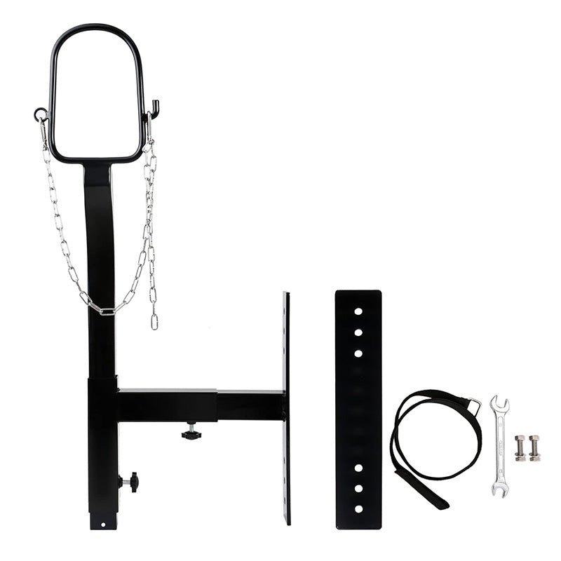 9.8 inch Length Adjust Livestock Stand Metal Livestock Stand Trimming Stand for Goat & Sheep Attachment Nose Loop Headpiece
