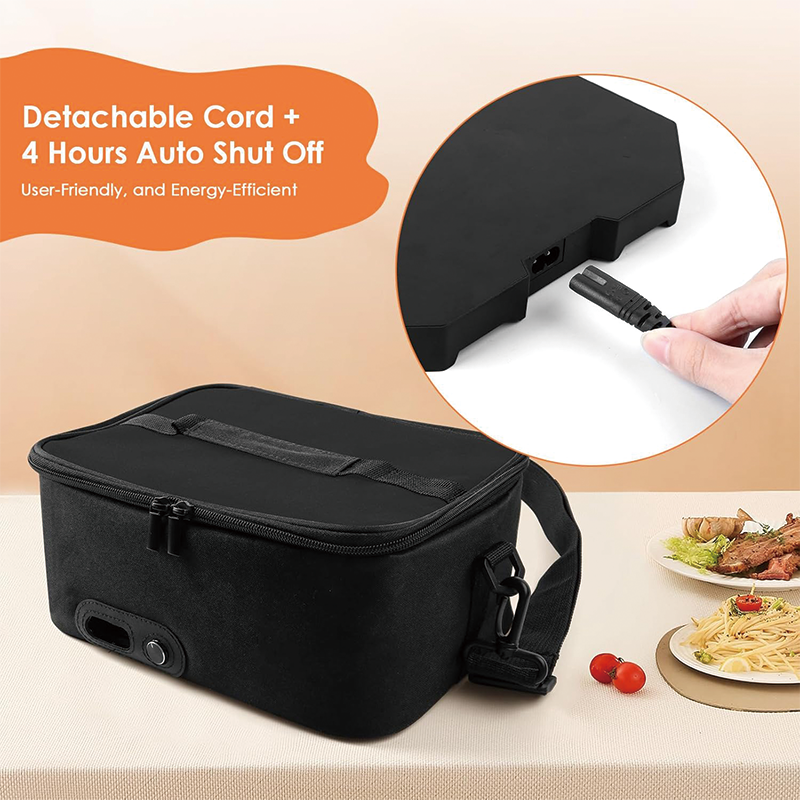 110V-220V Home/Office Food Warmer, Adjustable Temperature Food Warmer Electric Lunch Box for Cooking and Reheating Meals in Office, Travel, Hotel, Home