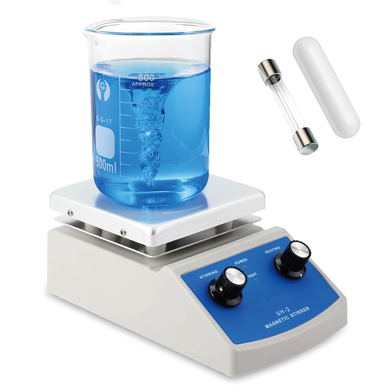 Magnetic Stirrer, 2000mL Magnetic Hotplate Stirrer, Hot Plate Max 716°F, 100-2000RPM Hot Plate with Magnetic Stirrer