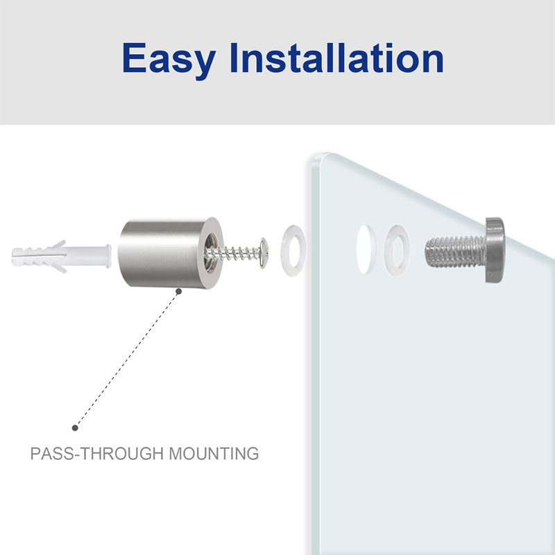 36 x 24 Inches Magnetic Glass Dry Erase Board Large Frameless Glass White Board for Office, Home & School