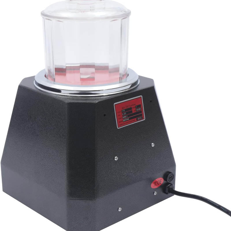 4-Speed Adjustable Magnetic Tumbler Polisher Magnetic Tumbler 1.76 Lbs Capacity 3500RPM for Jewelry Diamond Metal Parts