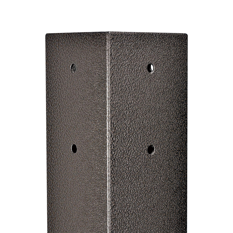 Mailbox Post,Black 27" Steel Mailbox Post for Sidewalk,for Sidewalk and Street Curbside, Universal Mail Post for Outdoor Mailbox