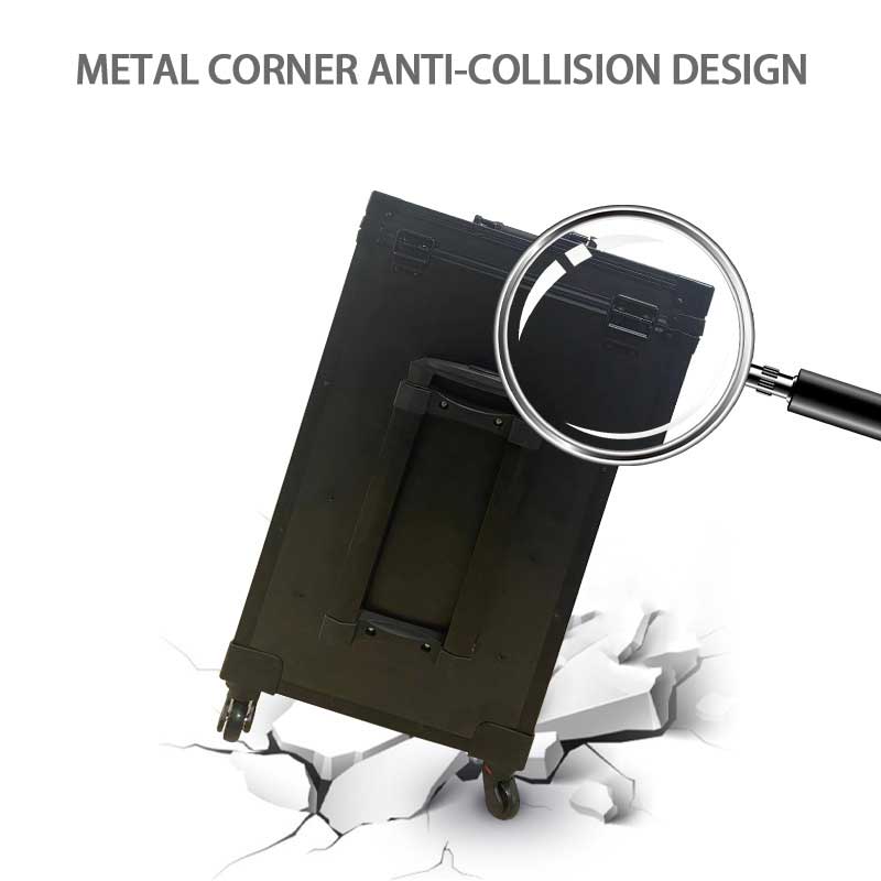 Multifunctional Roller Trolley Makeup Case, Portable Beauty Makeup Case For Travel