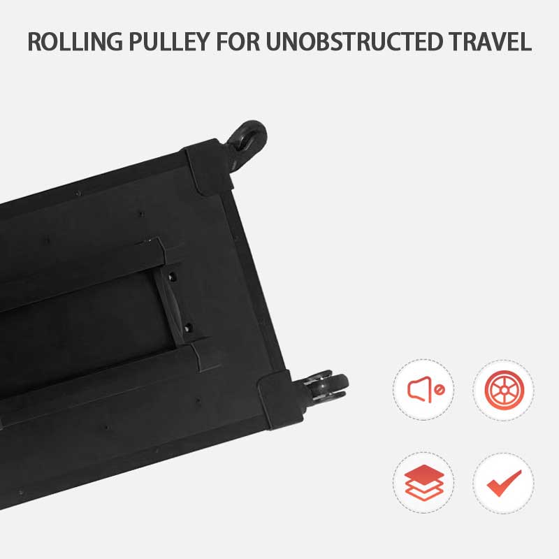 Multifunctional Roller Trolley Makeup Case, Portable Beauty Makeup Case For Travel