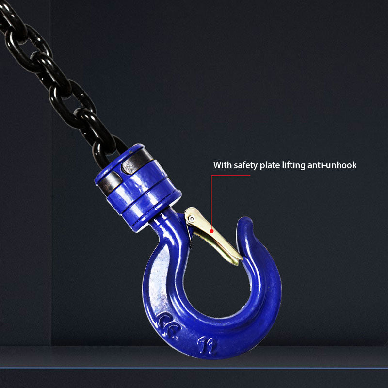 Hand Chain Hoist Round Chain Hoist 3T6m Small Lifting Manual Hoist