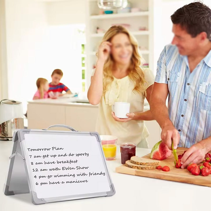 Dry Erase Message Board for Kids Office Home School Double Side Magnetic White Board Small Dry Erase Boards