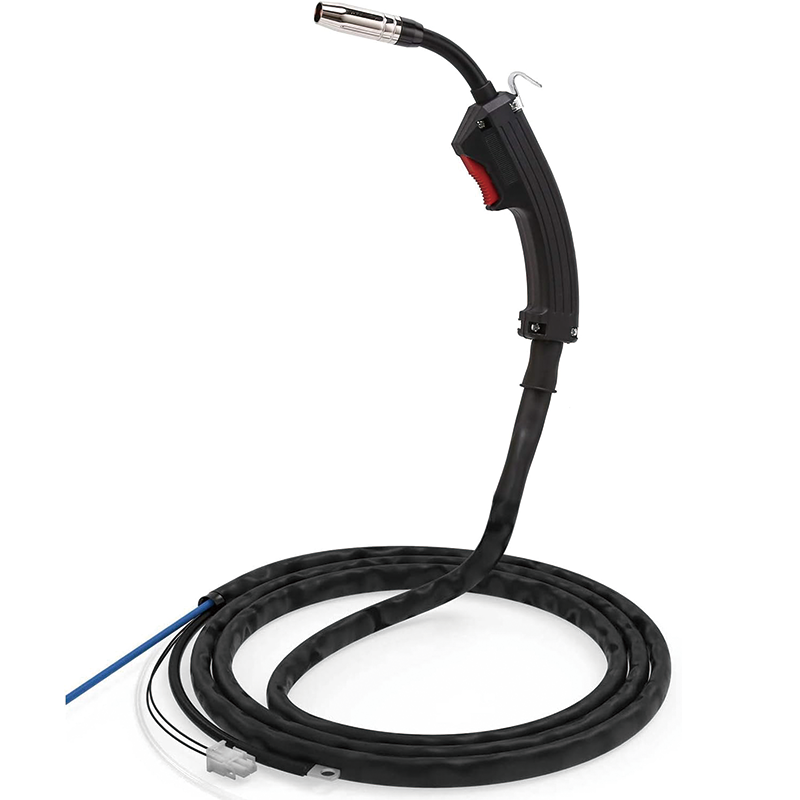 10FT Mig Welding Gun, 100A MIG Weld Gun Torch Stinger Replacement for Chicago MIG Welding Gun Electric Welder Complete Replacement Parts Torch Stinger