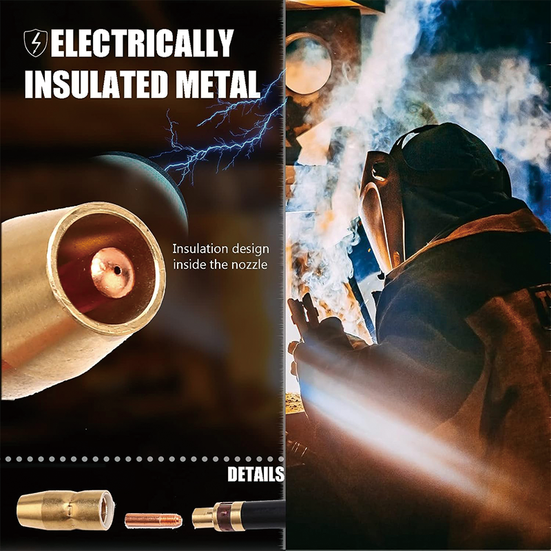15FT Mig Welding Gun, 250Amp MIG Welding Gun Welding Torch Stinger Replacement for Miller 150A,Millermatic 90, 35/120 / 130 / 130XP /135 / 140s / 150/175 / 180s /185