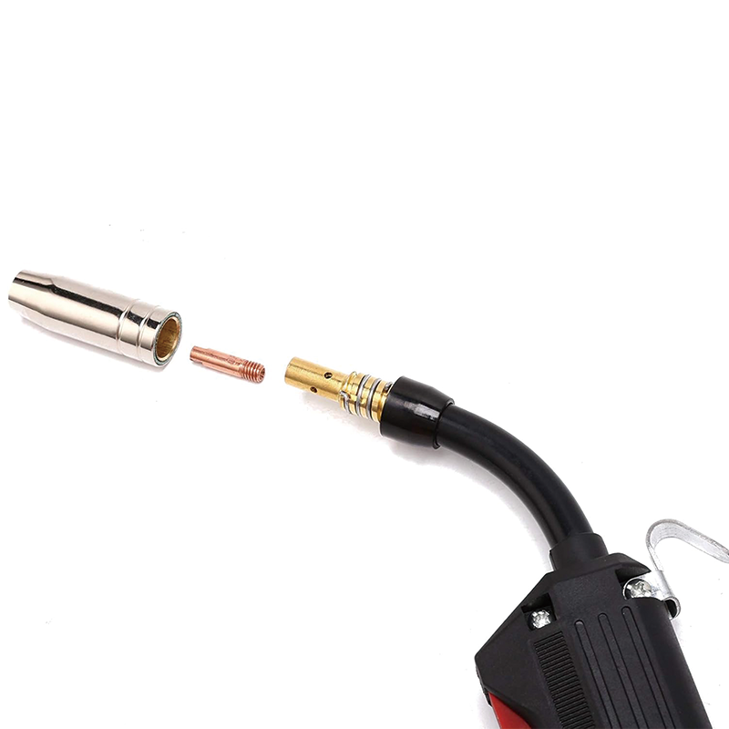 10FT Mig Welding Gun, 100A MIG Weld Gun Torch Stinger Replacement for Chicago MIG Welding Gun Electric Welder Complete Replacement Parts Torch Stinger