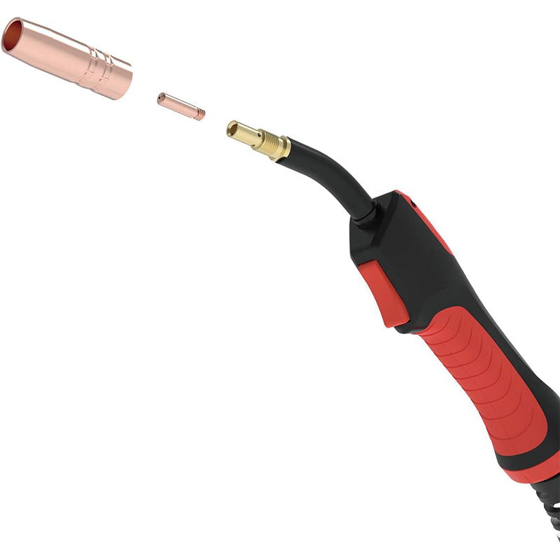 10ft Mig Welding Gun, 150Amp Euro Connector for Torch Welder Gun Miller Welding Gun, Welding Torch Stinger Replacement fit