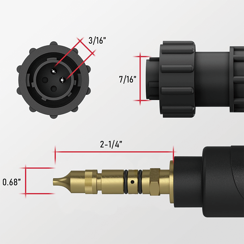 Mig Welding Gun 15ft 250 Amp,Mig Welding Gun Torch Stinger Replacement for Miller M-25 Part Number 169598