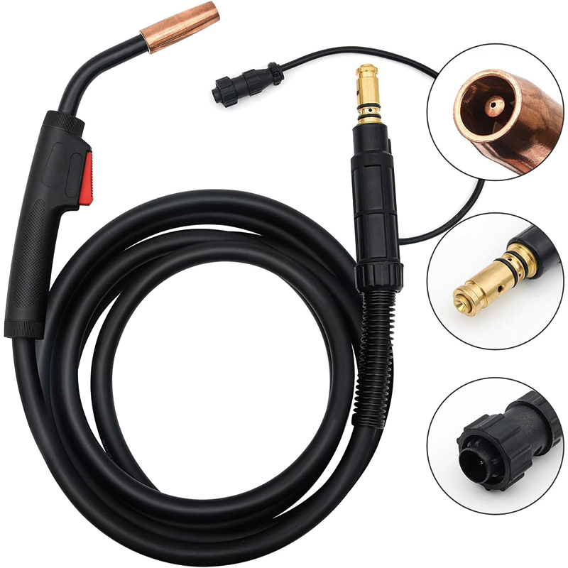 100Amp 10Ft Lincoln Mig Welding Gun,Lincoln Welding Gun Torch Stinger Replacement,fit 0.024"-0.031" Wire