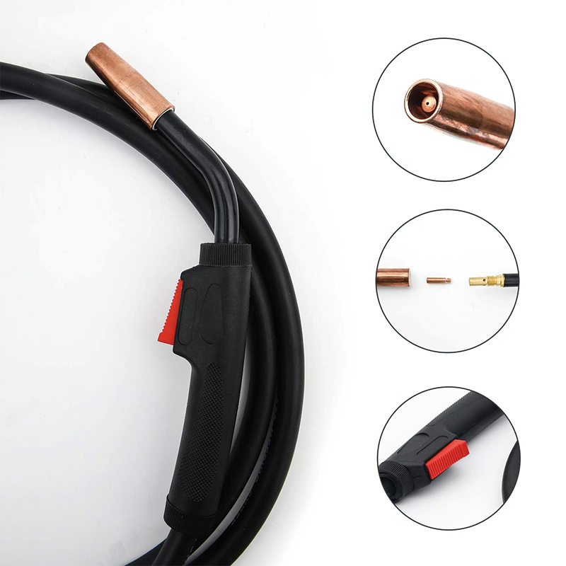 100Amp 10Ft Lincoln Mig Welding Gun,Lincoln Welding Gun Torch Stinger Replacement,fit 0.024"-0.031" Wire