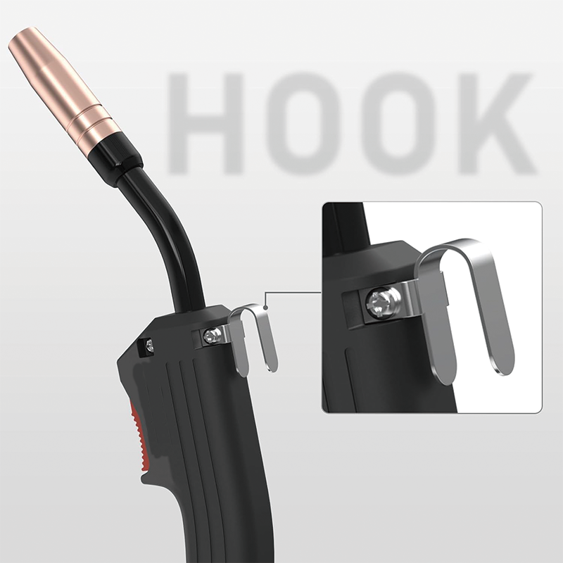 8FT 100A Mig Welding Gun, for Clarke 130EN 180EN Welder Complete Replacement Mig Welding Gun Parts Torch Stinger