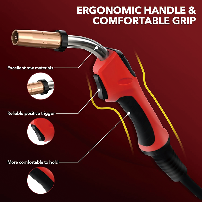 Mig Welding Gun 15ft 250 Amp fits Miller M-25 Millermatic 200, 210, 212, 250, 250X, 251, 252, and Vintage,Stinger Replacement