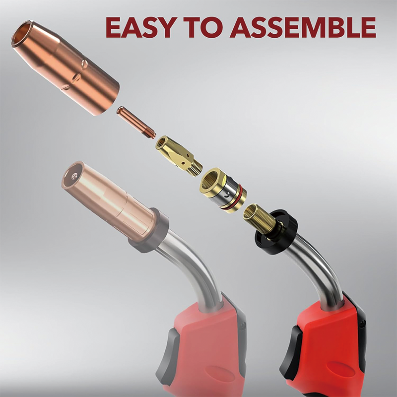 Mig Welding Gun 15ft 250 Amp fits Miller M-25 Millermatic 200, 210, 212, 250, 250X, 251, 252, and Vintage,Stinger Replacement