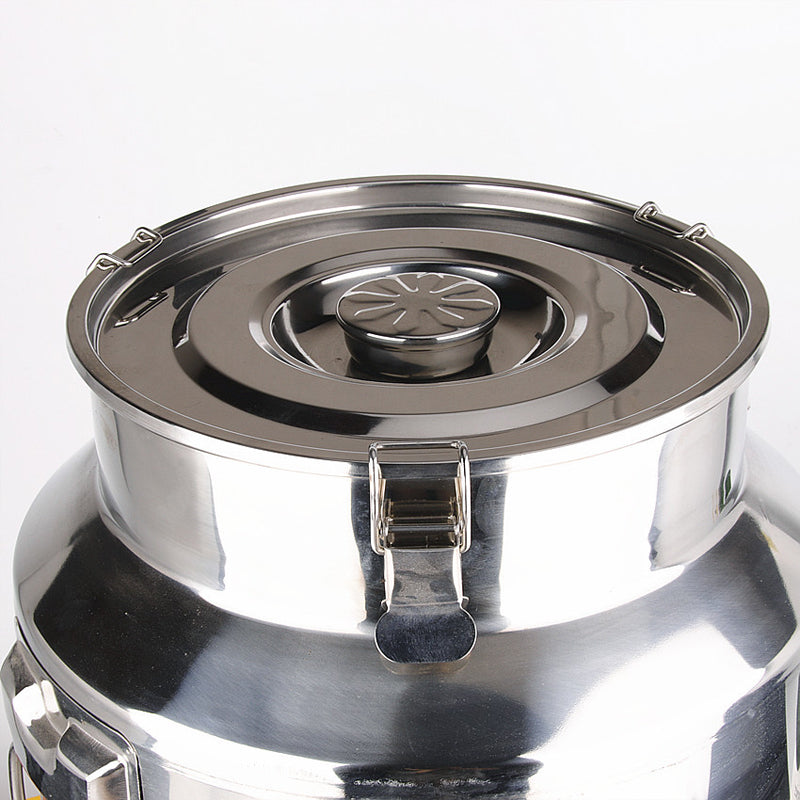 Sealed Wine Barrel 304 Stainless Steel Storage Rice Barrel Transport Tank Milk Barrel With Lid