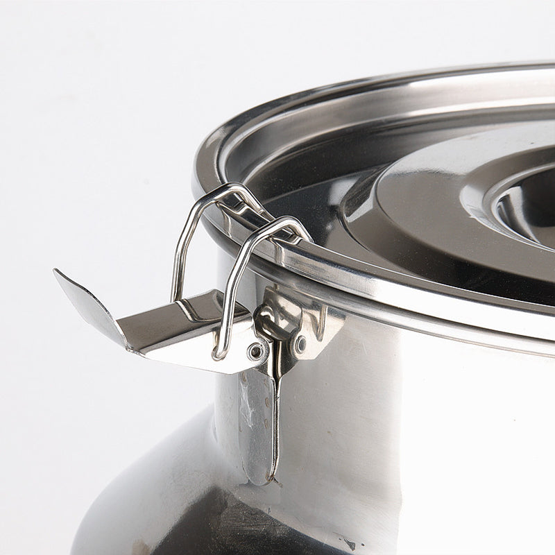 Sealed Wine Barrel 304 Stainless Steel Storage Rice Barrel Transport Tank Milk Barrel With Lid