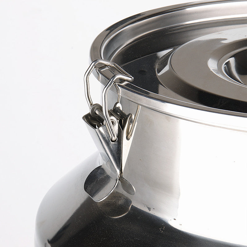 Sealed Wine Barrel 304 Stainless Steel Storage Rice Barrel Transport Tank Milk Barrel With Lid