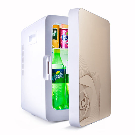 Mini Fridge 20L Portable Small Beverage Refrigerator Small Heating And Cooling Refrigerator For Home Car