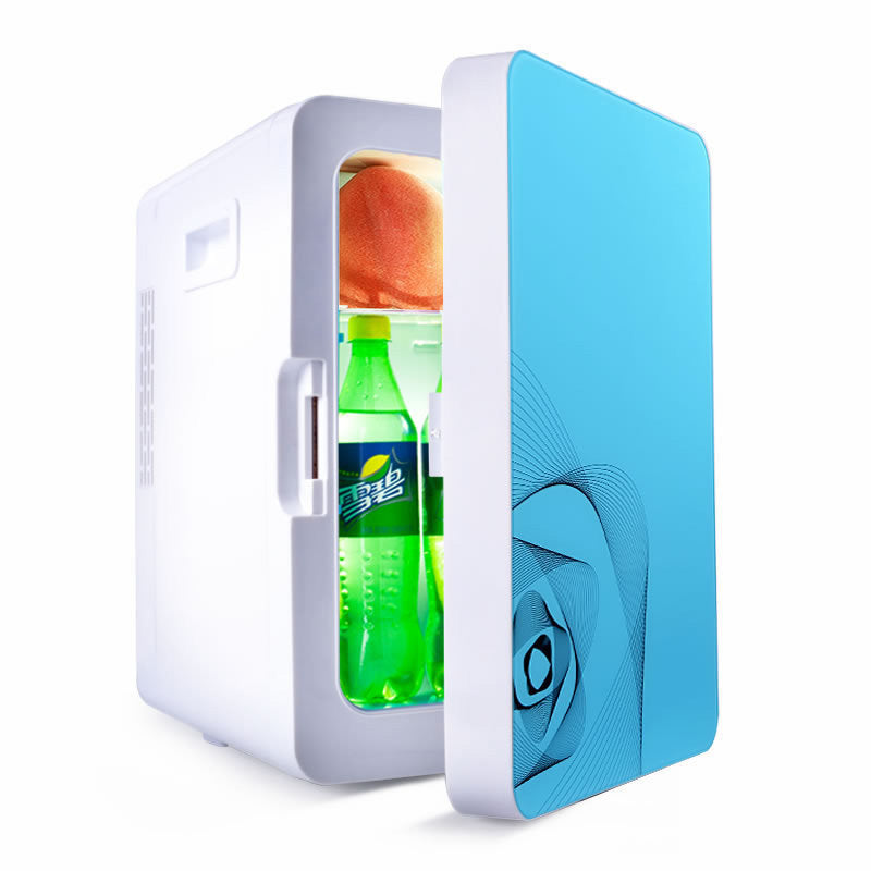 Mini Fridge 20L Portable Small Beverage Refrigerator Small Heating And Cooling Refrigerator For Home Car
