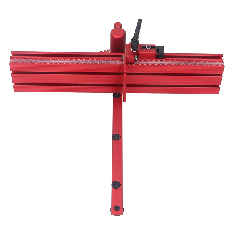 Standard Slot 3/4x 3/8 Table Saw Miter Gauge Fence System includes Aluminum Miter Fence, Woodworking Tools Repeat Cut Flip Stop, Table Saw Miter Gauge.