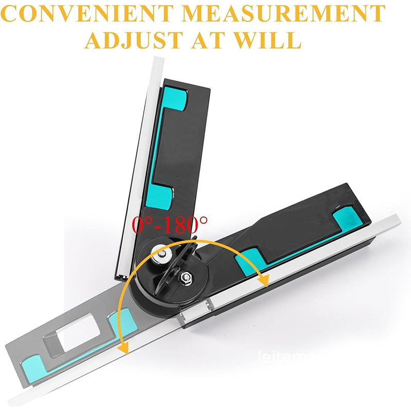 Miter Gauge For Saws, Precision Angle Gauge, Bevel Angle Ruler, Measuring Tools For Woodworking