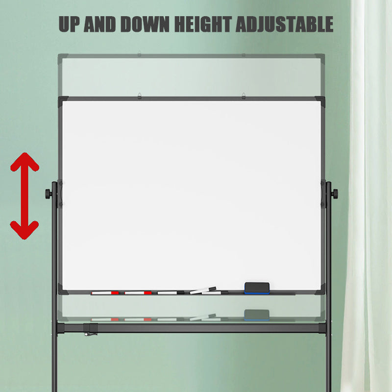 Whiteboard Writing Board, Double-Sided Magnetic Office Teaching Home Mobile Blackboard