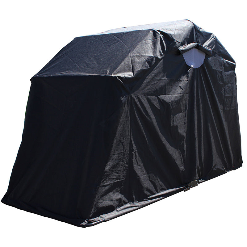 Motorcycle Shelter Waterproof Motorcycle Cover Heavy Duty Motorcycle Garage 600D Oxford Motorbike Sunshade Storage Raincoat Tent