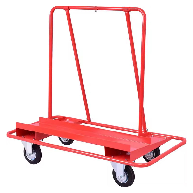 Drywall Sheet Cart With 4 Swivel Wheels Adopting Slope Design 780 Lbs Heavy Duty Drywall Carts For Garage Home Warehouse