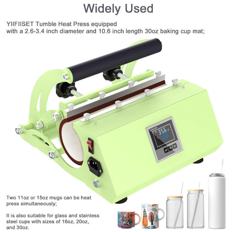 30oz Tumbler Heat Press Machine,Mug Press Machine For Stainless Steel, Ceramic, Glass Tumbler